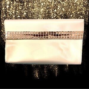 Dior Parfums Gold Cosmetic Bag Authentic